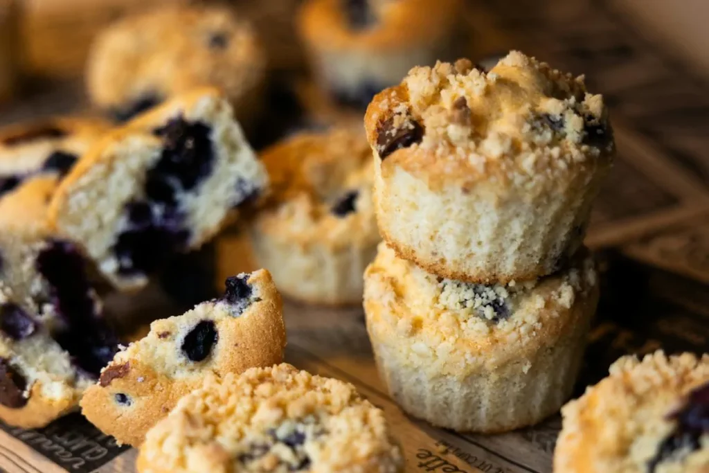 Blåbärsmuffins