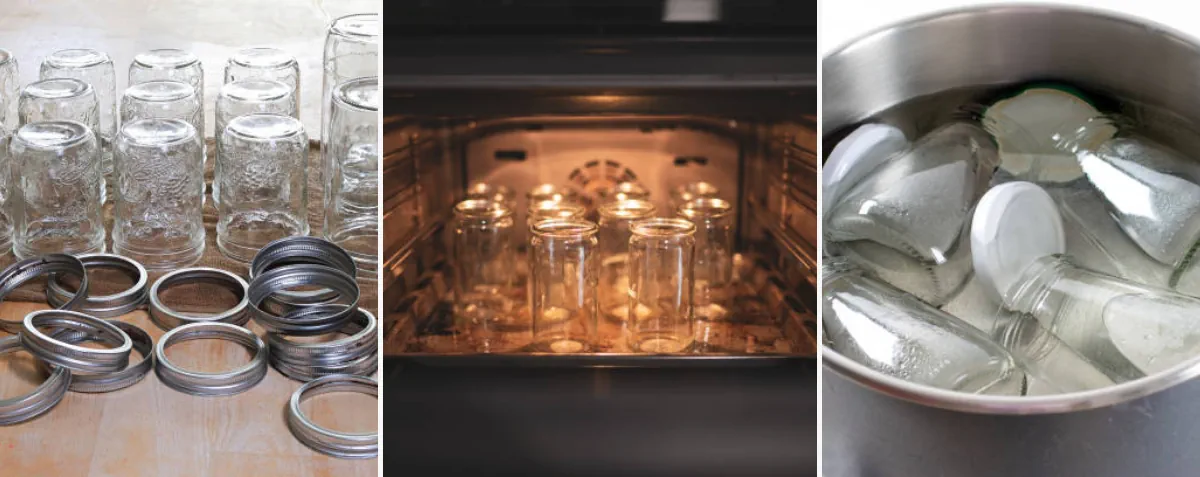 sterilisera glasburkar